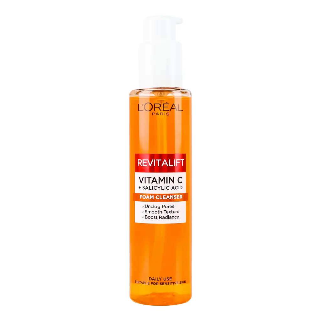 Пінка для очищення шкіри обличчя L'Oreal Paris Revitalift Clinical Vitamin C 150 мл - фото 2