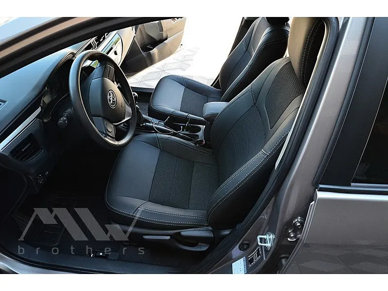 Авточохли модельні MW Brothers для Toyota Corolla (E170) c 2013 - фото 6
