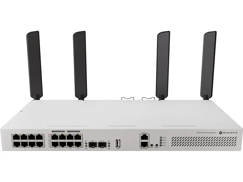 Комутатор MikroTik CRS418-8P-8G-2S+5axQ2axQ-RM - фото 2