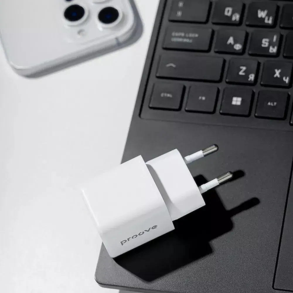 Мережевий зарядний пристрій Proove Pocket GaN 25W White (WCPG25010202) - фото 3