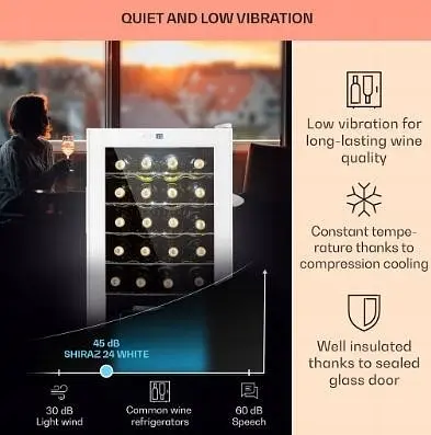 Холодильник винный KLARSTEIN Shiraz 24 Uno (10040217) - фото 4