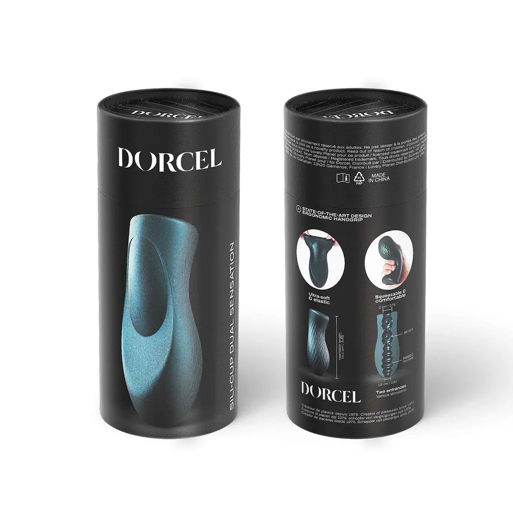 Мастурбатор Dorcel Sili-Cup Dual Sensation - фото 7