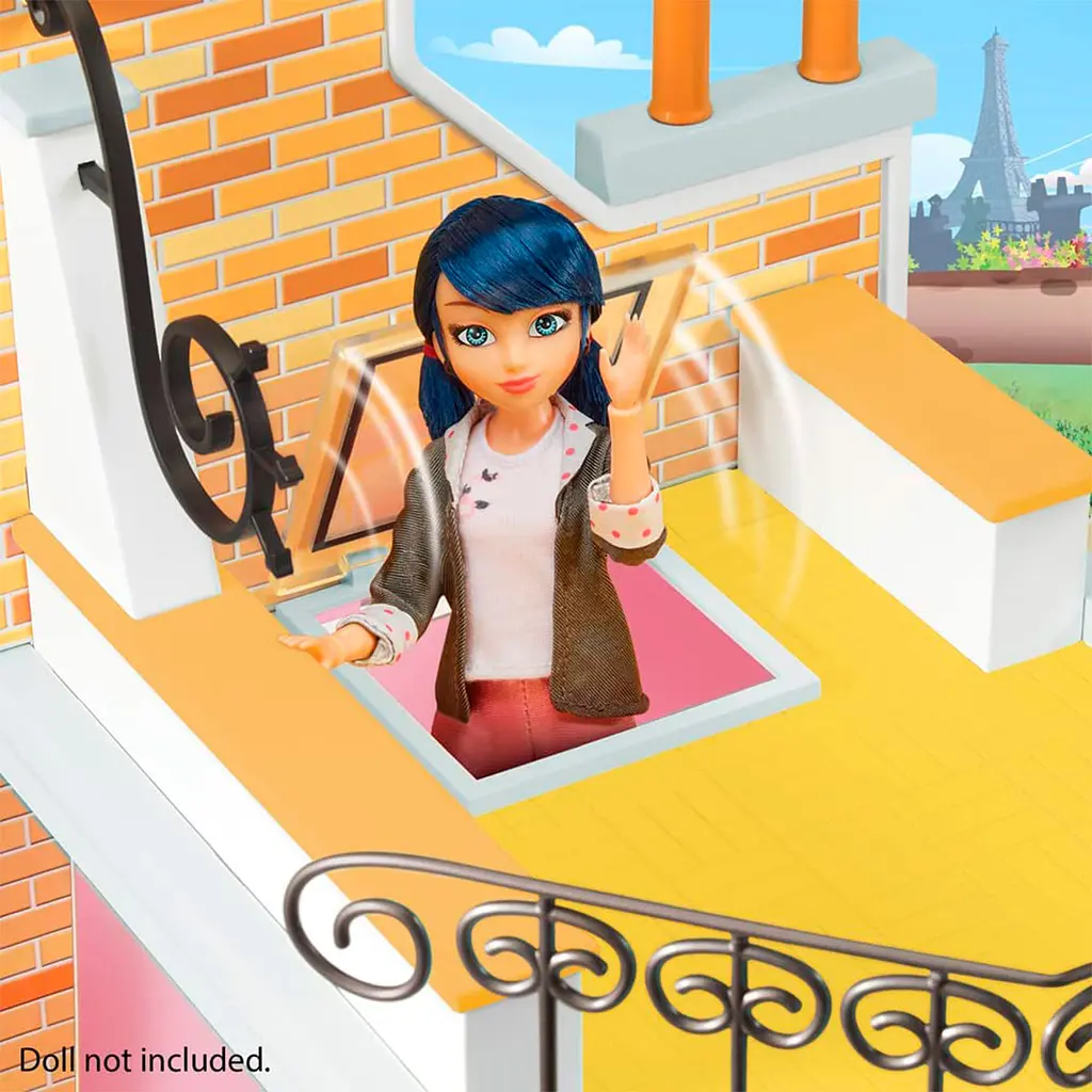 Ігровий набір 2 в 1 Miraculous Леді Баг та Супер-Кіт Спальня та балкон Марінетт (50660) - фото 6