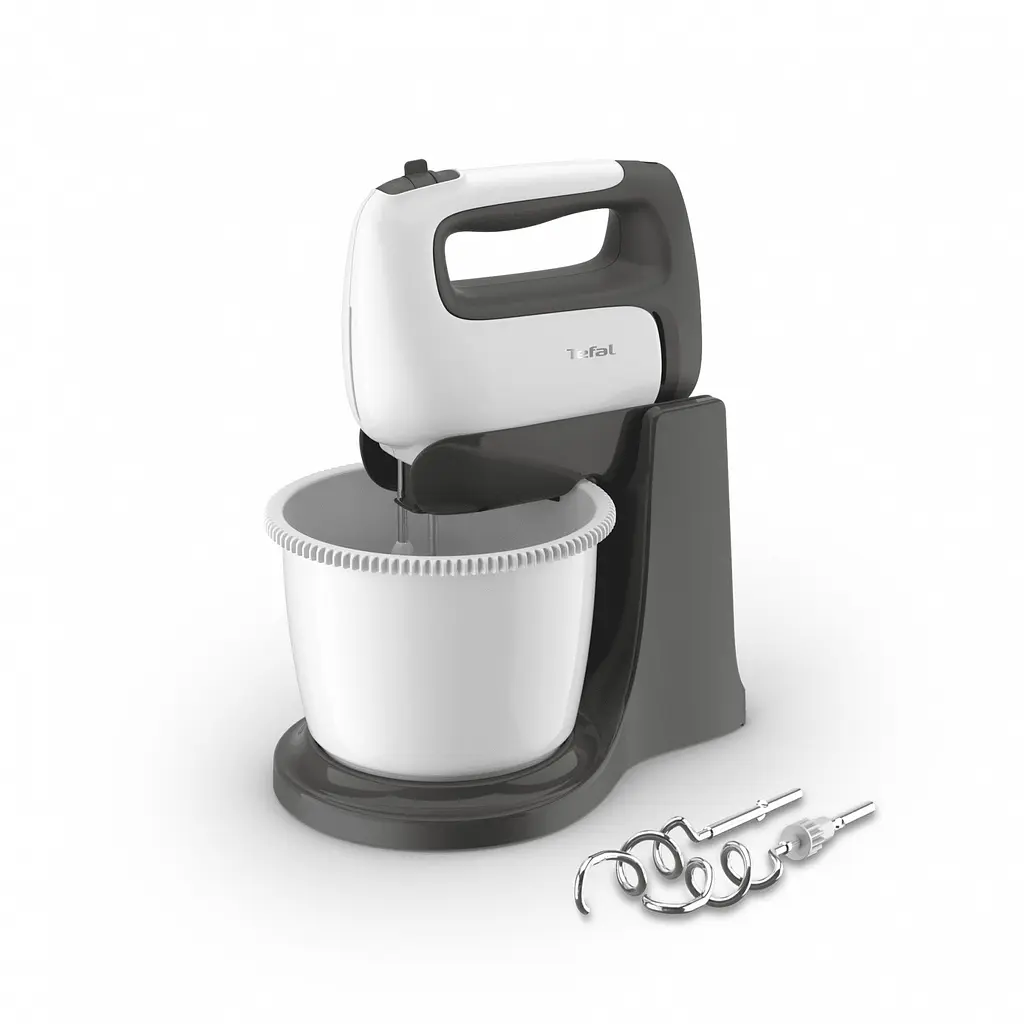 Міксер Tefal Prep'Mix+ Standbowl 500 Вт біло-сірий (HT464138) - фото 5