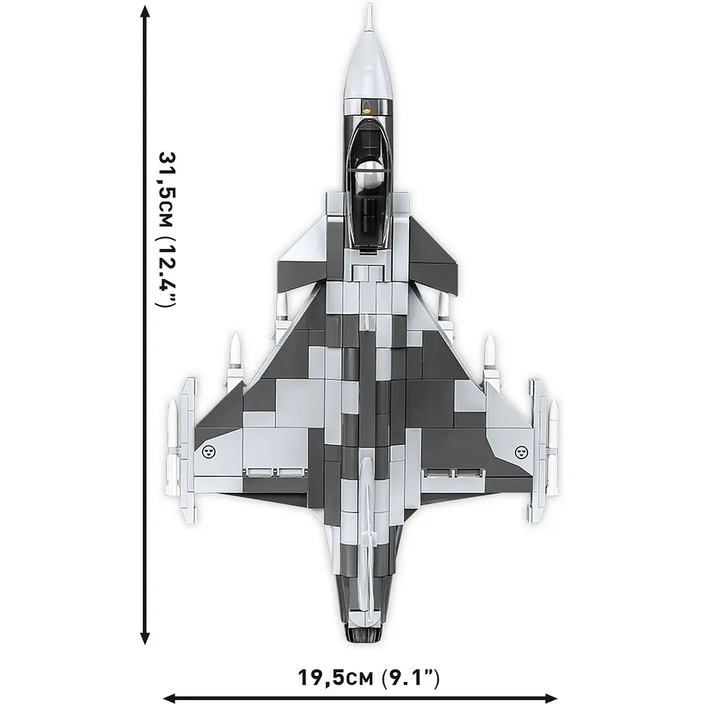 Конструктор Cobi Літак SAAB JAS 39 Gripen E 480 деталей (COBI-5820) - фото 5