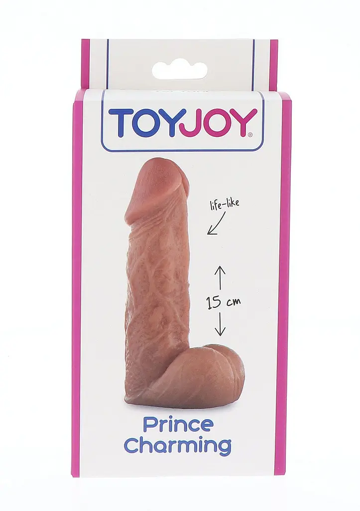 Фаллоімітатор ToyJoy Prince Charming Dong, 15 см (тілесний) - фото 3