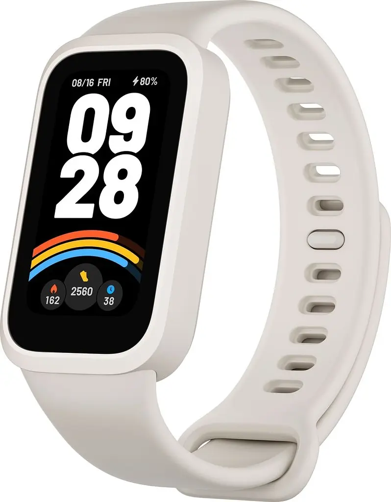 Фітнес-браслет Xiaomi Smart Band 9 Active beige white (M2435B1 / BHR9441GL) (Global Version) - фото 3
