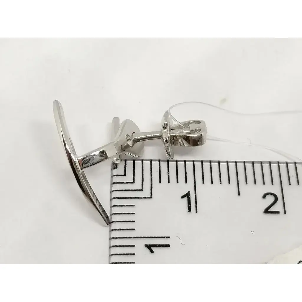 Серебряные пуссеты Qvaliz. 902-00983 - фото 5