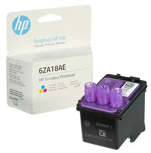 Друкуюча головка HP GT/Ink Tank (6ZA18AE), Color, для GT 5810/5820, Ink Tank 115/315/319/410/415/419, Smart Tank 450 - фото 2