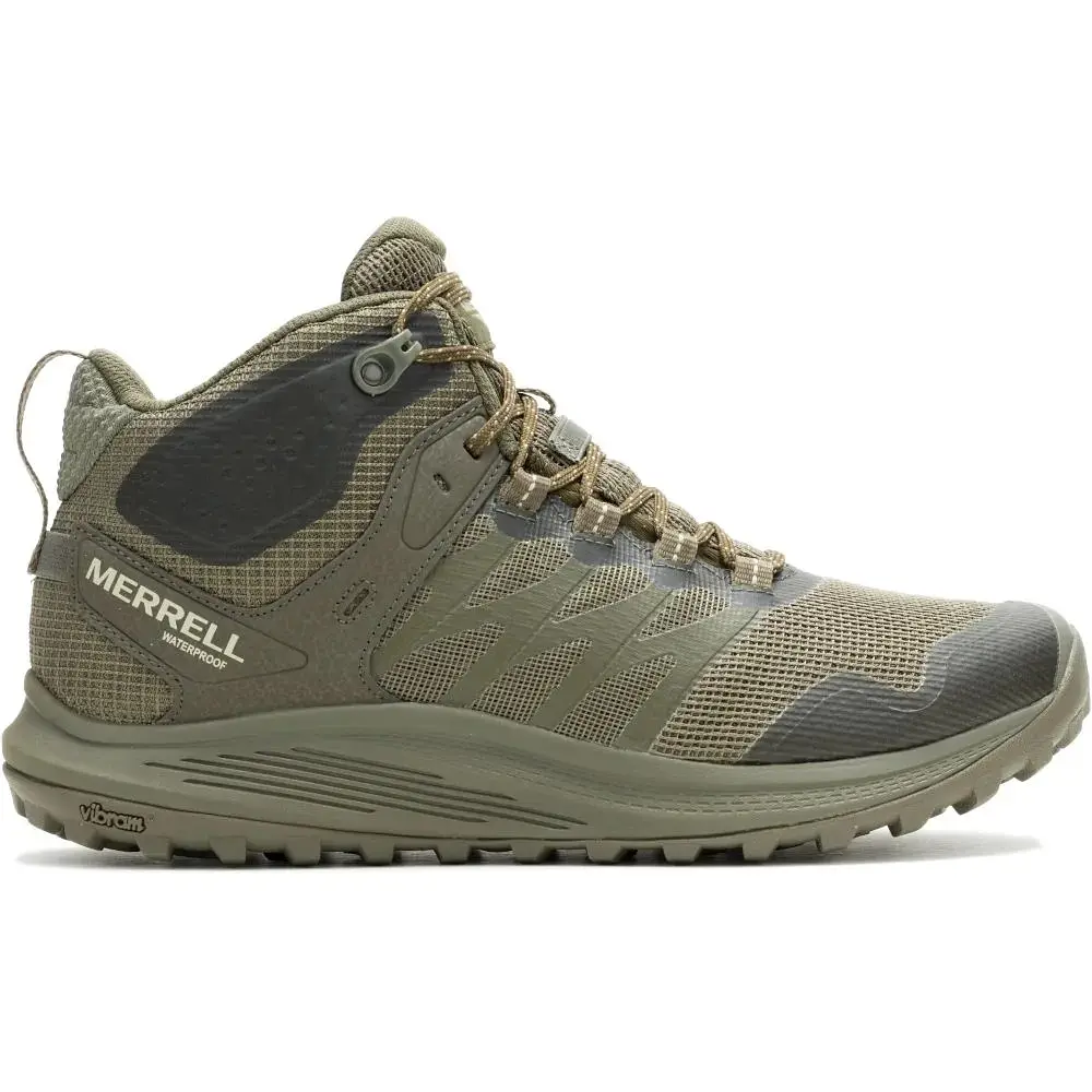 Ботинки мужские Merrell Nova 3 Tactical MID WP Man 44 Темно-оливковый - фото 3