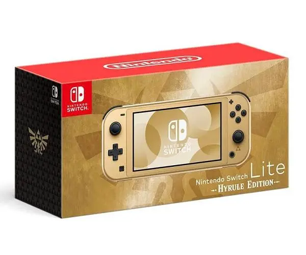 Игровая консоль Nintendo Switch Lite Hyrule Edition - фото 3