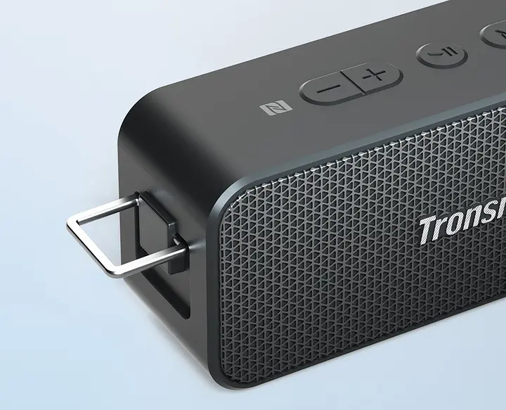 Бездротова портативна акустика Tronsmart T2 Plus Upgraded (109754) чорна - фото 6
