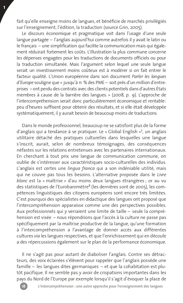 Collection F. L'intercomprehension : une autre approche pour l'enseignant des langues - Марі-Крістін Джамет - фото 11