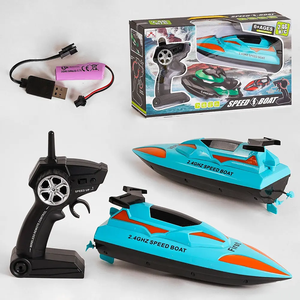 Швидкісний катер Speed Boat на радіокеруванні з акумулятором - фото 9