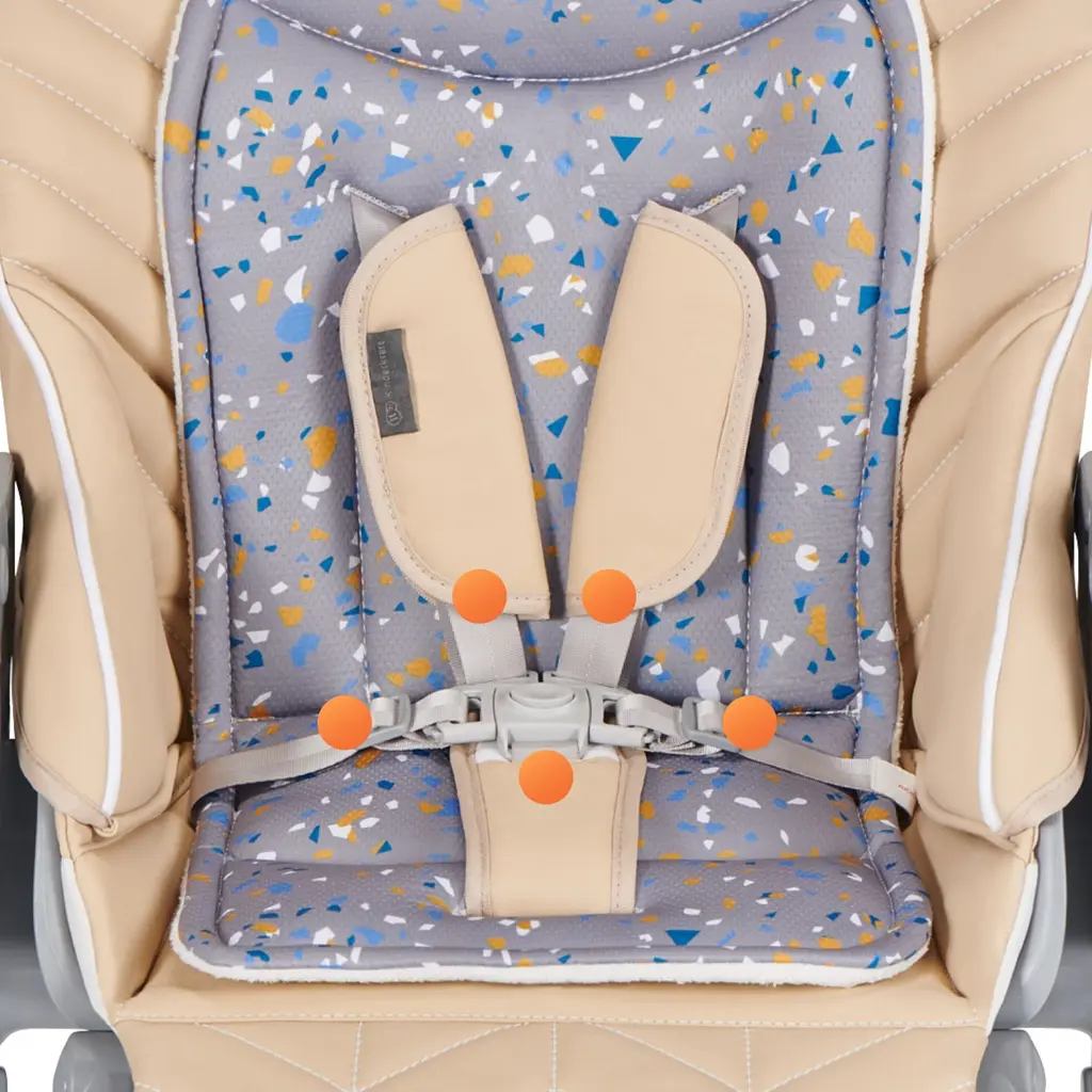 Стільчик для годування Kinderkraft Lastree Grey 2 в 1 (5902533917174) - фото 14