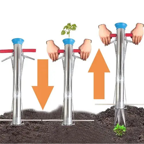 Пістолет Supretto для посадки розсади ручний сріблястий (89010001) - фото 9