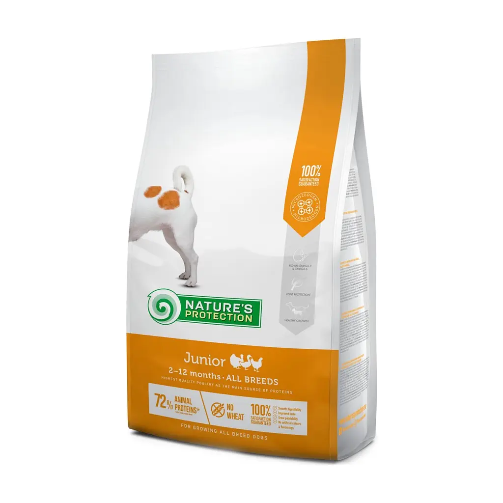 Сухий корм для собак Nature's Protection Junior All breeds 2 кг (NPS45726)