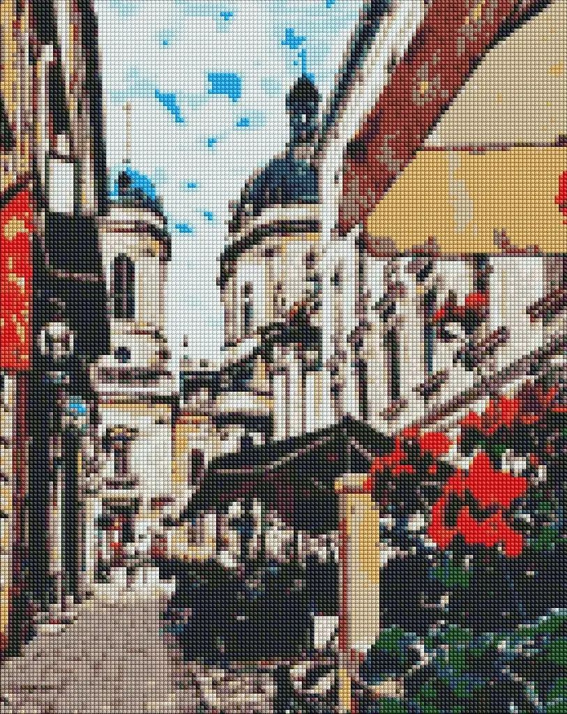Алмазна мозаїка/вишивка Чарівний Львів ©Личко Євген 40*50 см Ідейка AMO 7229