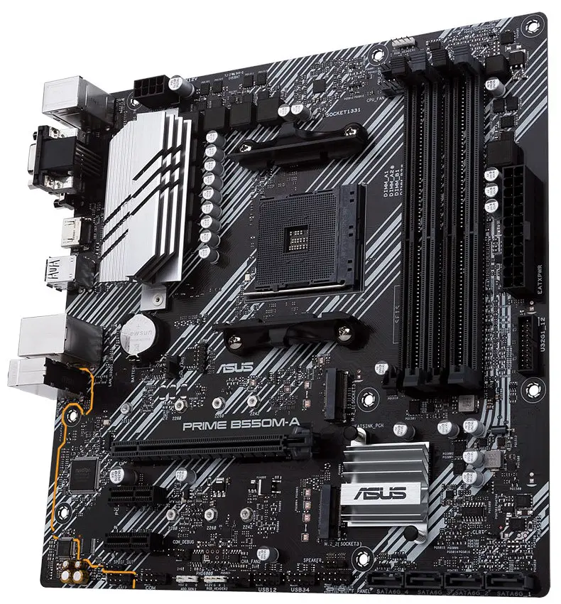 Материнська плата Asus Prime B550M-A Socket AM4 - фото 2