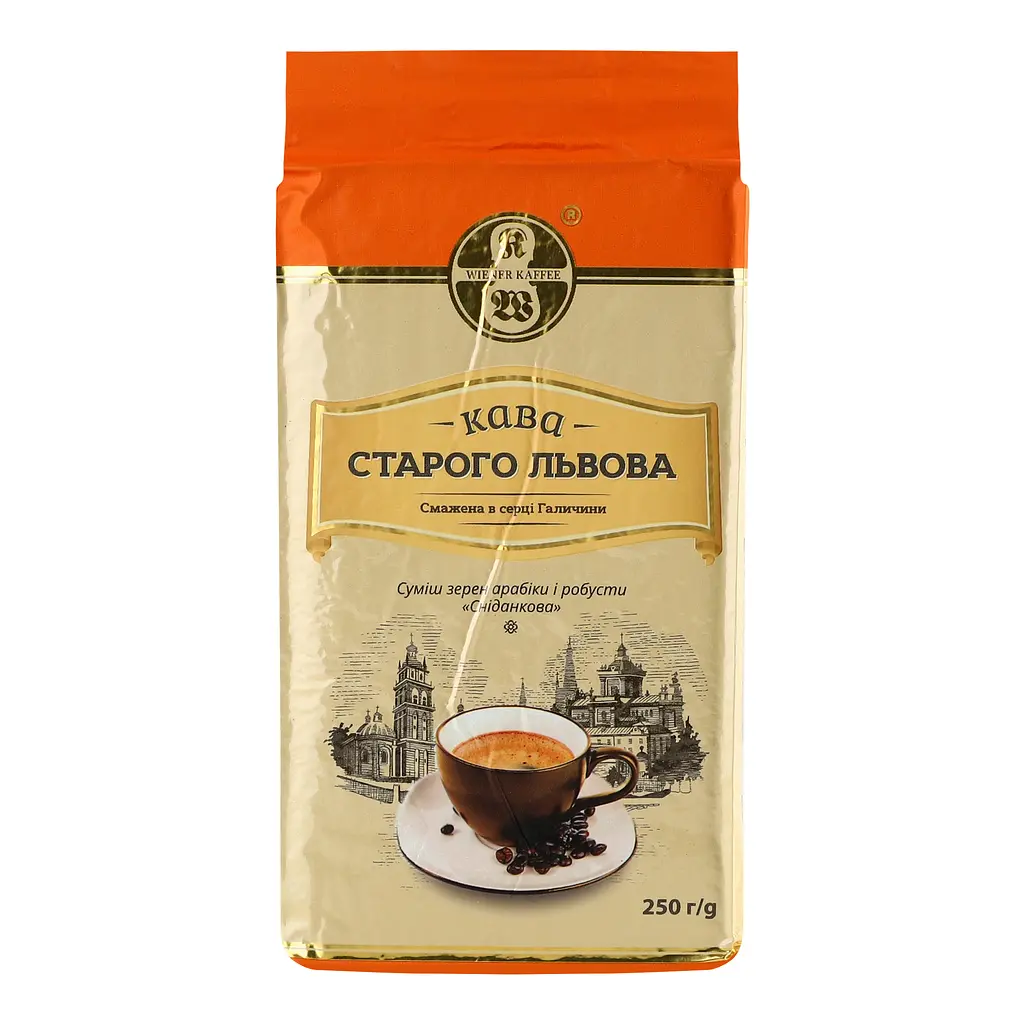 Кофе молотый Кава Старого Львова На завтрак 250 г (730975) - фото 3