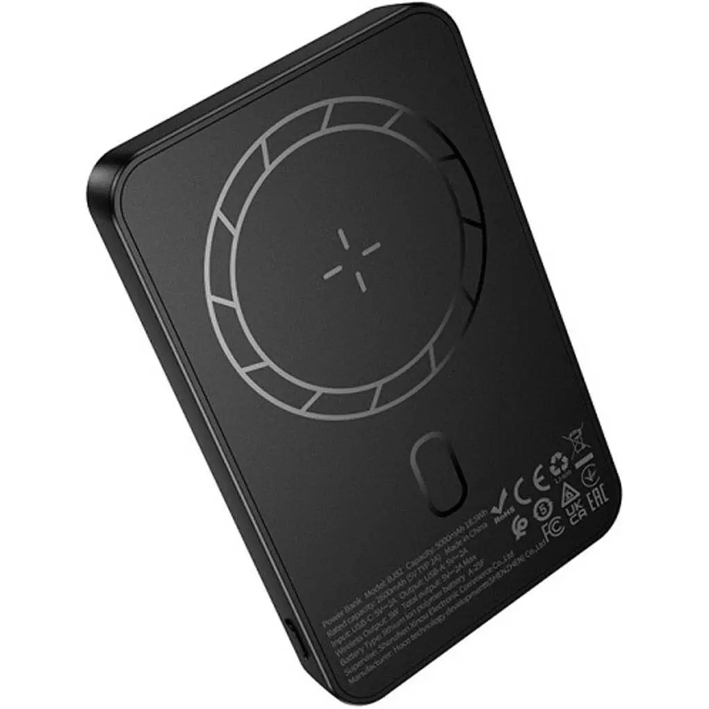 Зовнішній акумулятор Borofone BJ82 with MagSafe 5000mAh 10W Black [161172] - фото 2