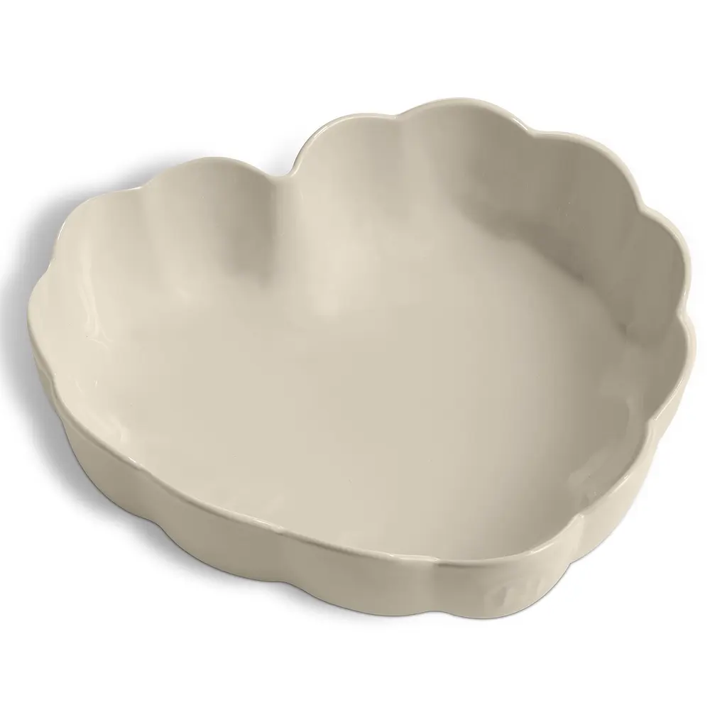 Форма для випічки серце Emile Henry Bakeware серце бежева 26.5 х 24.5 х 6.5 см 1.8 л (026153) - фото 2