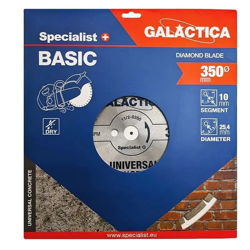 Диск алмазний Specialist+ Galactica 350x10x25.4 (11/2-0350)