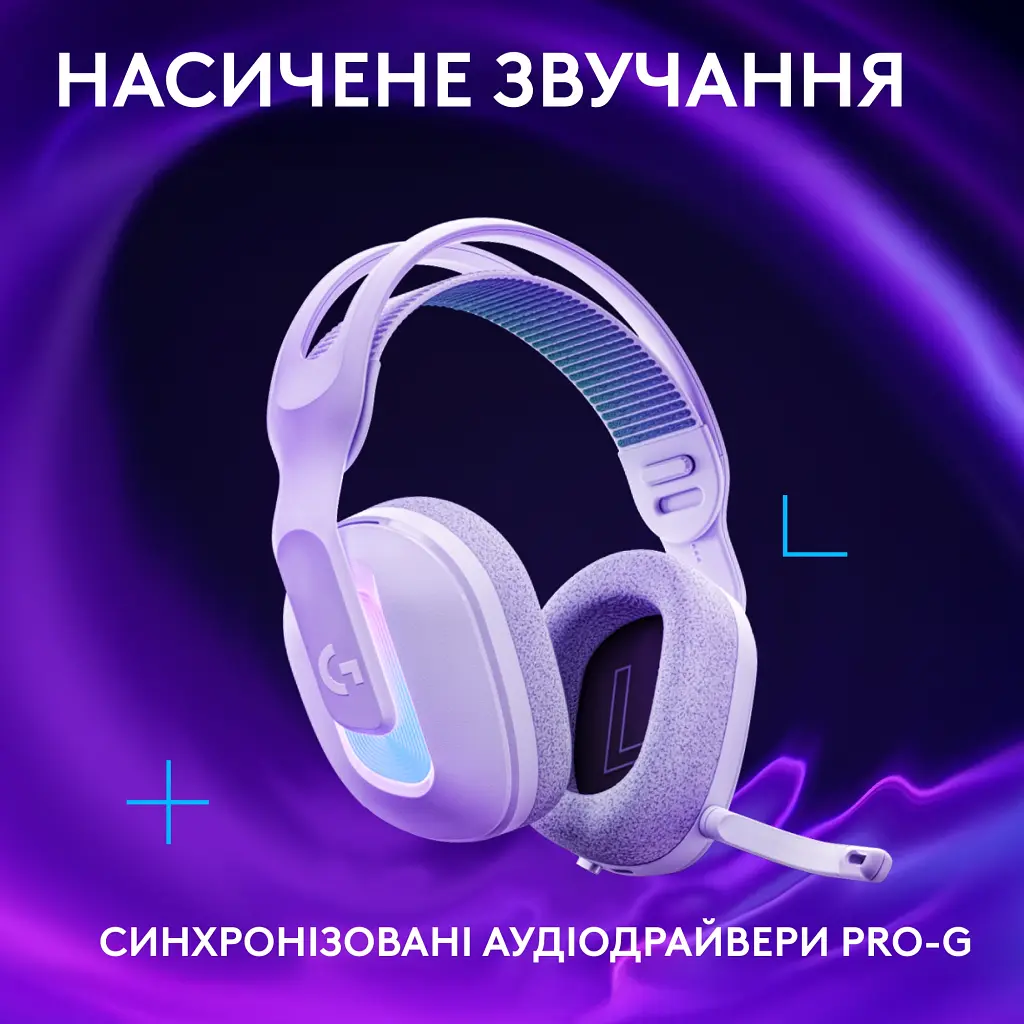 Навушники Logitech G522 Lightspeed Wireless Gaming Headset White (981-001550) - фото 6