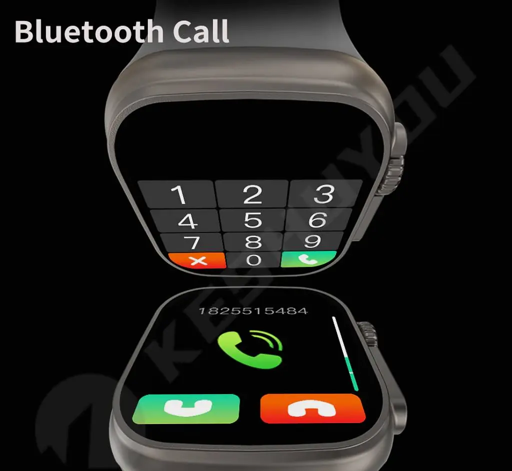 Розумний годинник IWO Ultra series 8 Black Midnight Ocean (IW000US8BMO) - фото 4