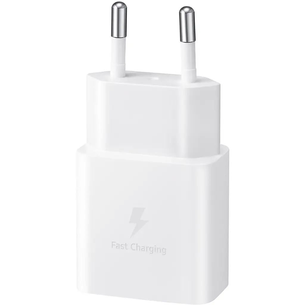 Зарядний пристрій Samsung 15Вт USB-С, кабель USB-C USB-C, 1м, білий (EP-T1510XWEGEU) - фото 4