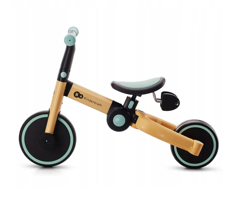 Триколісний велосипед біговел 3 в 1 KiderKraft 4Trike Flower Blue - фото 6