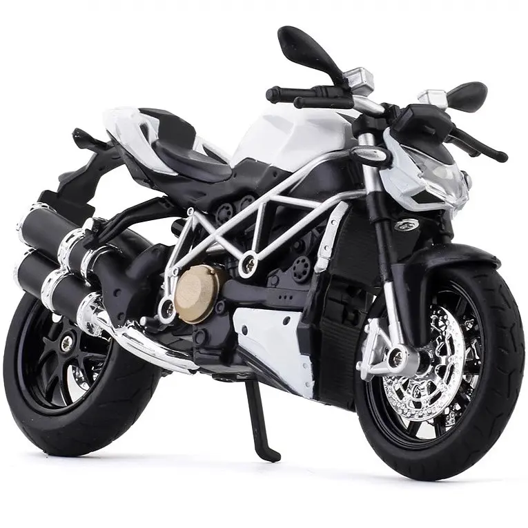 Колекційна масштабна модель мотоцикла TK Group Ducati Streetfighter S зі світлом, звуком та амортизацією 1:12 - фото 6