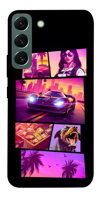 TPU чохол Demsky GTA vibes для Samsung Galaxy S22