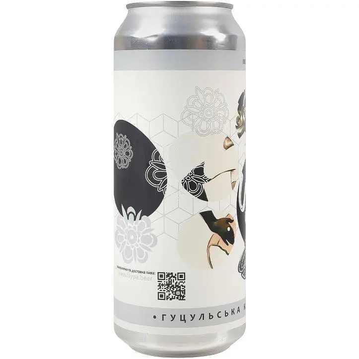 Пиво Ципа Цветок светлое нефильтрованное 5.5% 0.5 л ж/б - фото 5