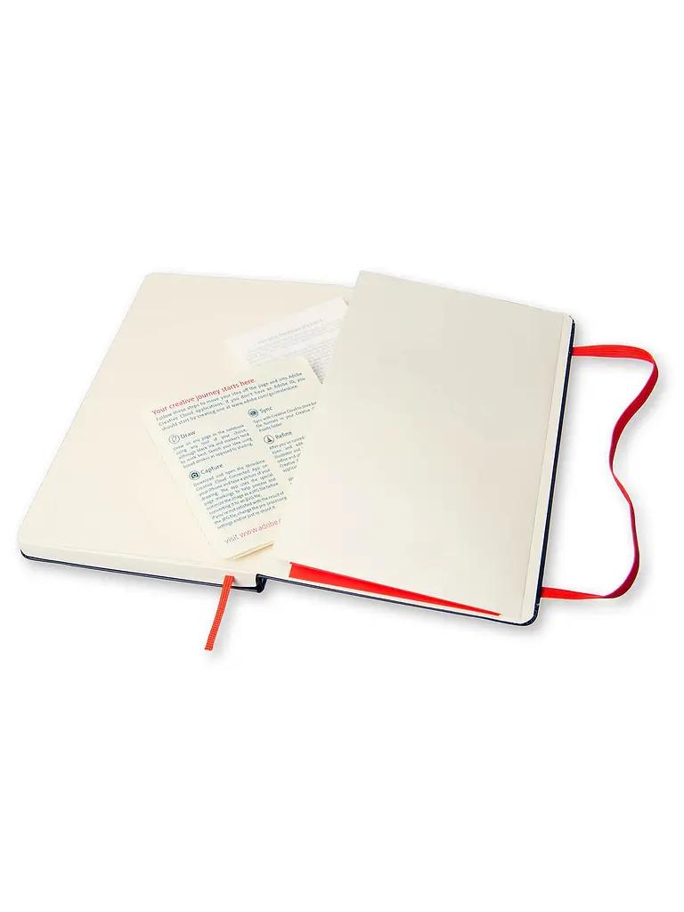 Записник Moleskine ADOBE середній / Для нарисів Чорний (SKSMARTNTBKADBE01) - фото 5