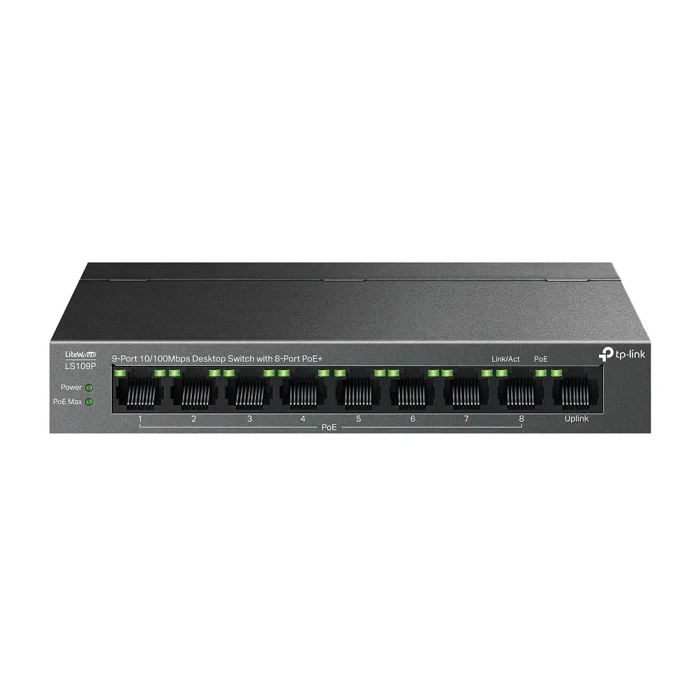 Комутатор TP-Link LS109P - фото 4