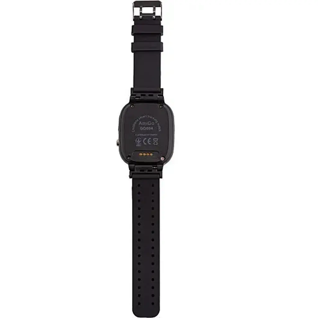 Smart Watch AmiGo GO004 Splashproof Camera+Led Black UA UCRF - фото 5