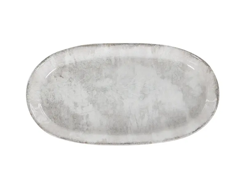 Набор блюд Alba ceramics Beige серый 3 шт. (769-013) - фото 4