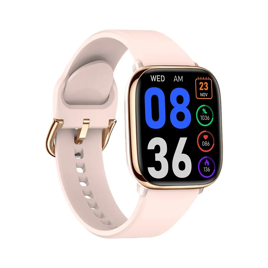 Смарт-годинник Gelius Pro GP-SW014 (Amazwatch GTi) Gold Rose - фото 8