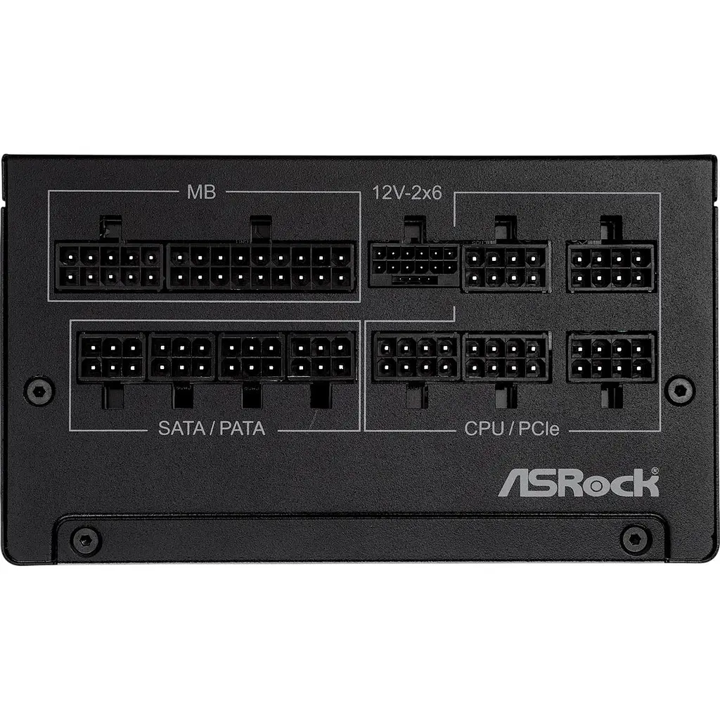 Блок живлення ASRock Steel Legend SL-1000G 1000W PCIE 5.1 Black [176391] - фото 3