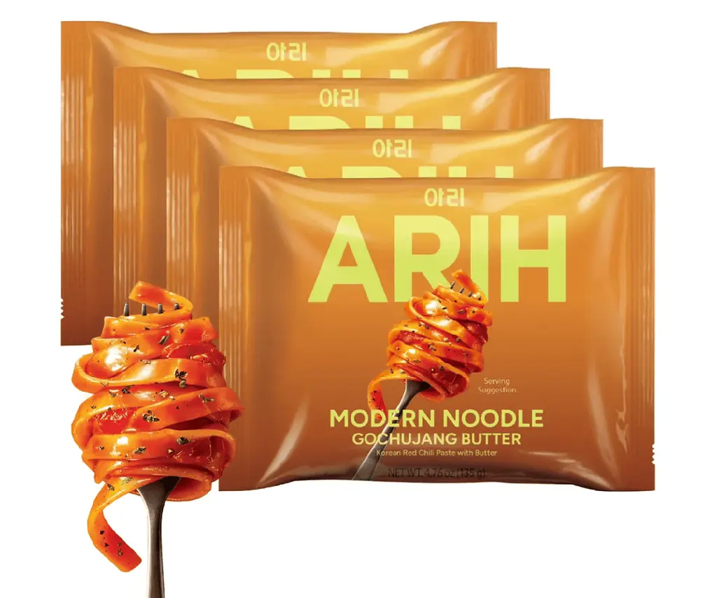 Локшина ARIH Modern Noodles Gochujang Butter 4шт х 135г - фото 3