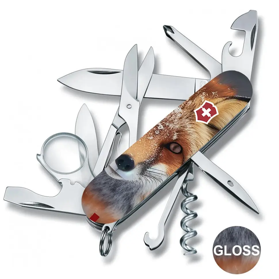 Ніж Victorinox Explorer Animal 91мм 16функ Лис - фото 2