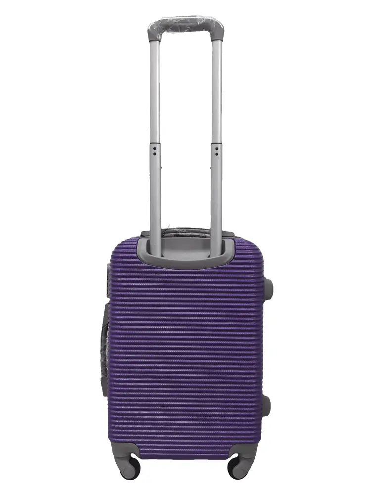 Валіза маленька S ABS-пластик Milano bag 004 56,5×39×24см 40л Фіолетовий - фото 3