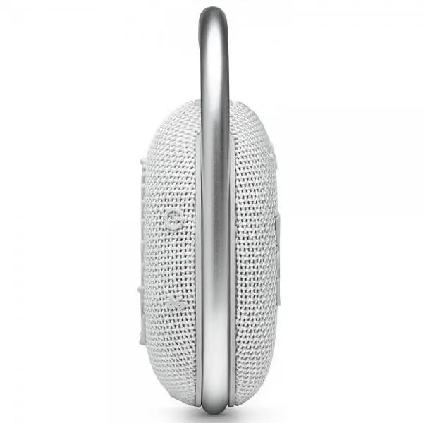 Портативна колонка JBL Clip 4 White (JBLCLIP4WHT) - фото 5