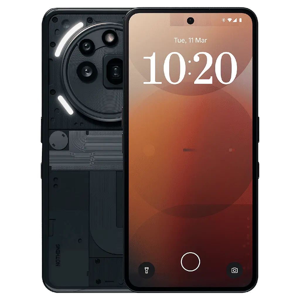 Смартфон Nothing Phone 3a Pro 5G (A059) 12/256Gb черный (евро) - фото 2