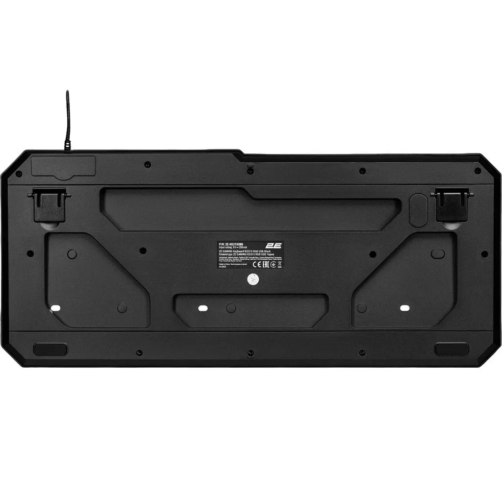 Клавіатура 2E Gaming KG315 RGB USB UA Black (2E-KG315UBK) [93937] - фото 3