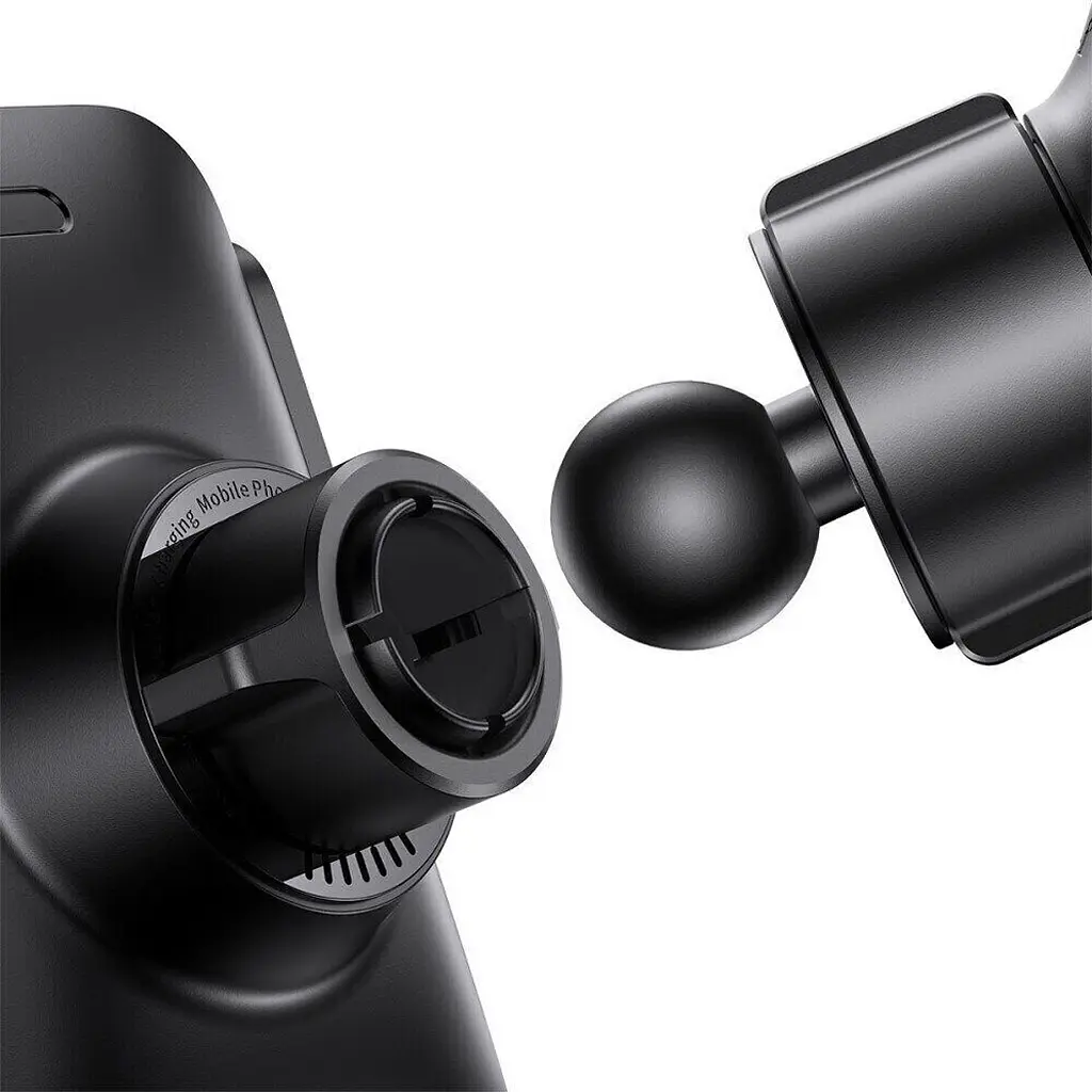 Автодержатель Baseus Wisdom Auto Alignment Car Mount 15W с беспроводной зарядкой Black [CGZX000101] [113778] - фото 5