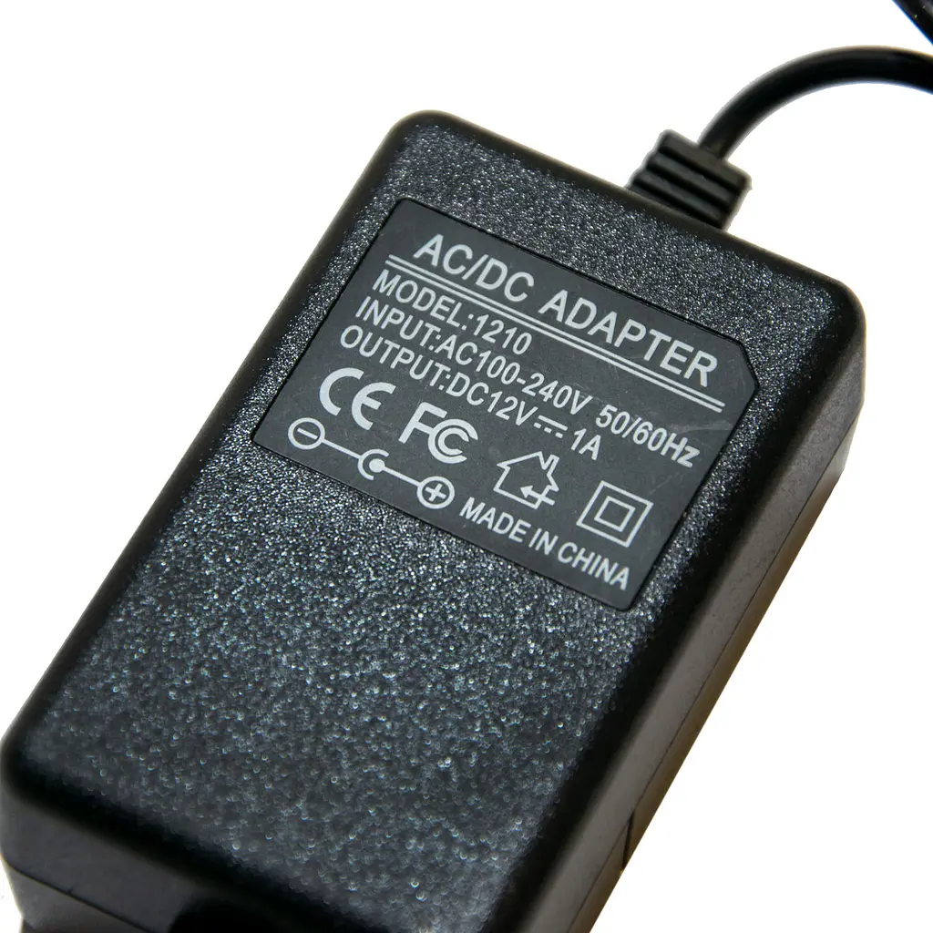 Блок живлення BIG/GOOD 12V 1A, адаптер для ноутбука, роз’єм 5.5×2.5 мм, довжина кабелю 90 см - фото 3
