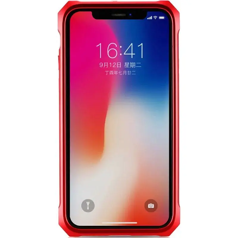 Чохол-накладка Remax Kooble Series Apple iPhone X Red - фото 3