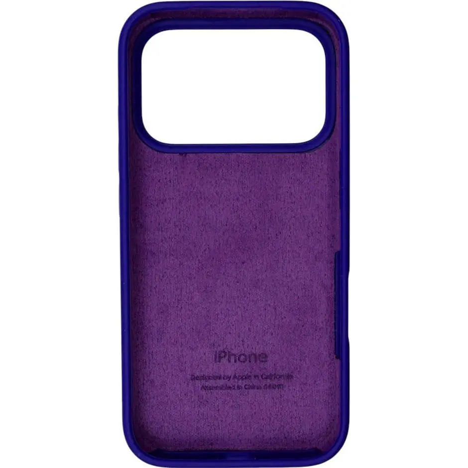Чохол Silicone Case для Apple iPhone 17 Pro Dark Purple AA [145203] - фото 2